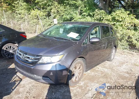2016 Honda Odyssey Se from USA, damaged, VIN 5FNRL5H37GB143789
